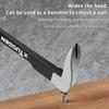 Multi Functional Nail Remover Pry Stick Woodworking Dismantling Tool Wall Cement Nail Remover Cannon Nail Remover