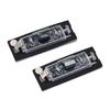 2pcs Canbus For FIAT Panda MK3 MK4 Typ 169 312 319 2003-2012 LED License Number Plate Light Lamp White 12v OEM#:71734797