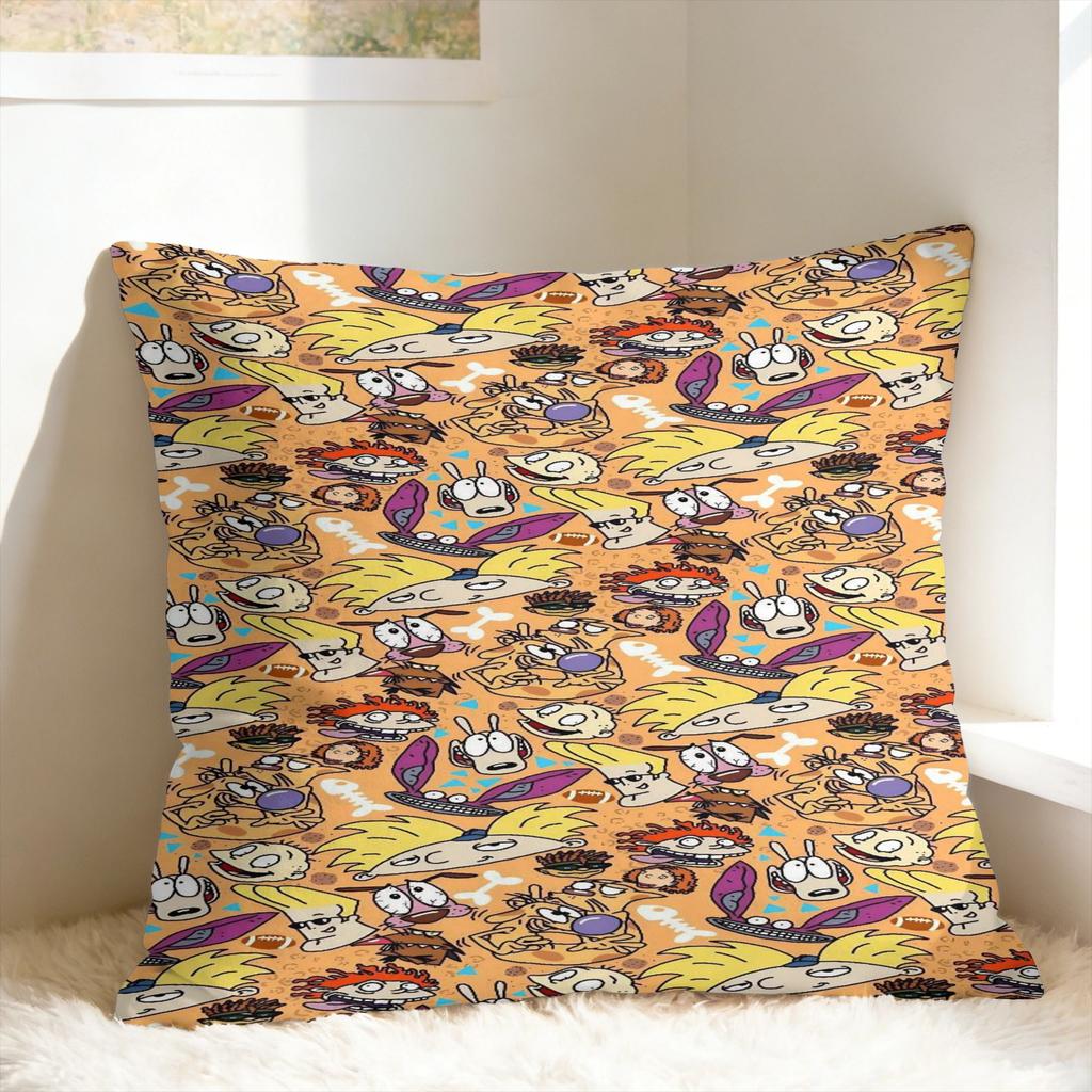 R-Rugrats Susie Carmichael Print Pillowcases Cute Funny Pillow Case For Living Room Sofa Print Pillow Cover