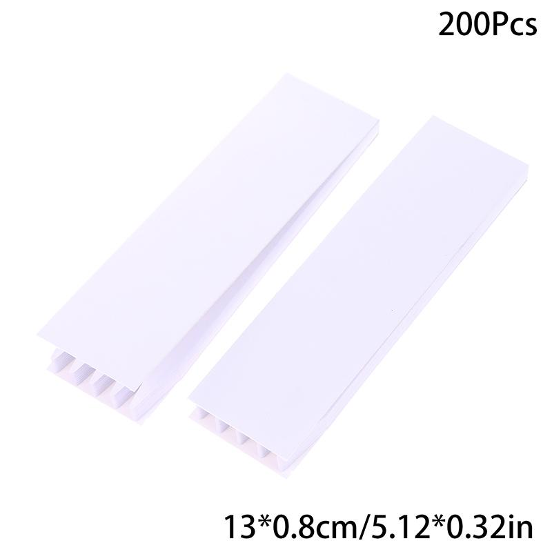 100/200Pcs White Disposable Perfume Test Strips Multi-use Blotter Paper for Essential Oils Sampling Fragrance Testing