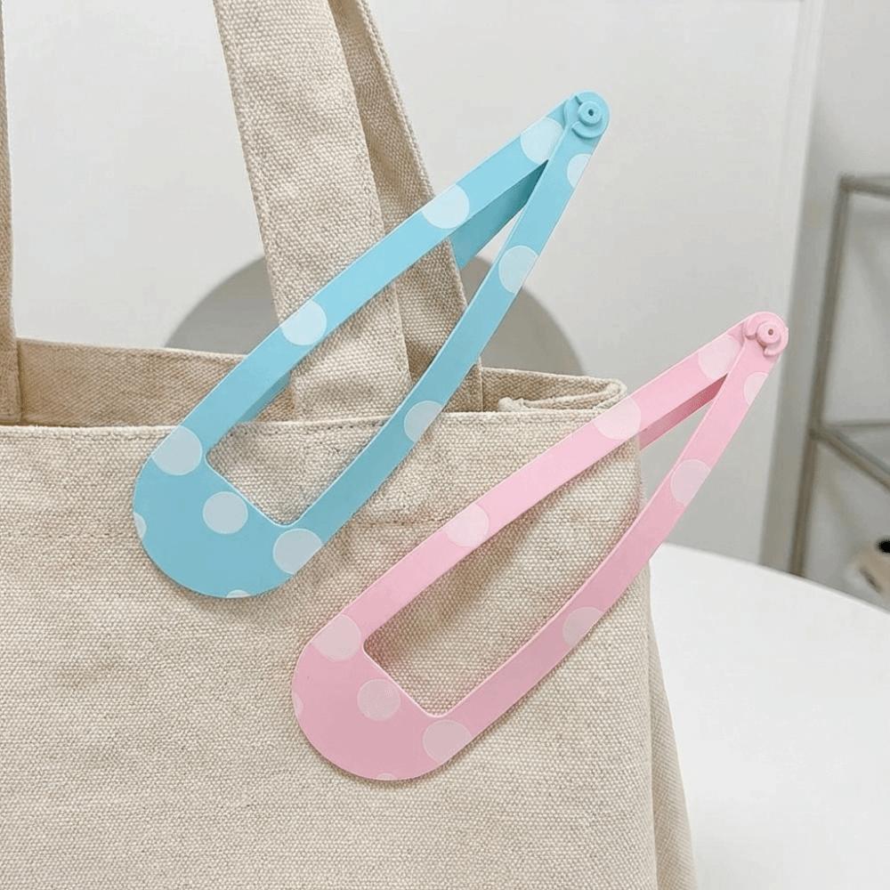 Polka Dot Backpack Decoration Hairpin 20cm Hoodies BB Clip Funny Hair Grip  Curtain Decoration