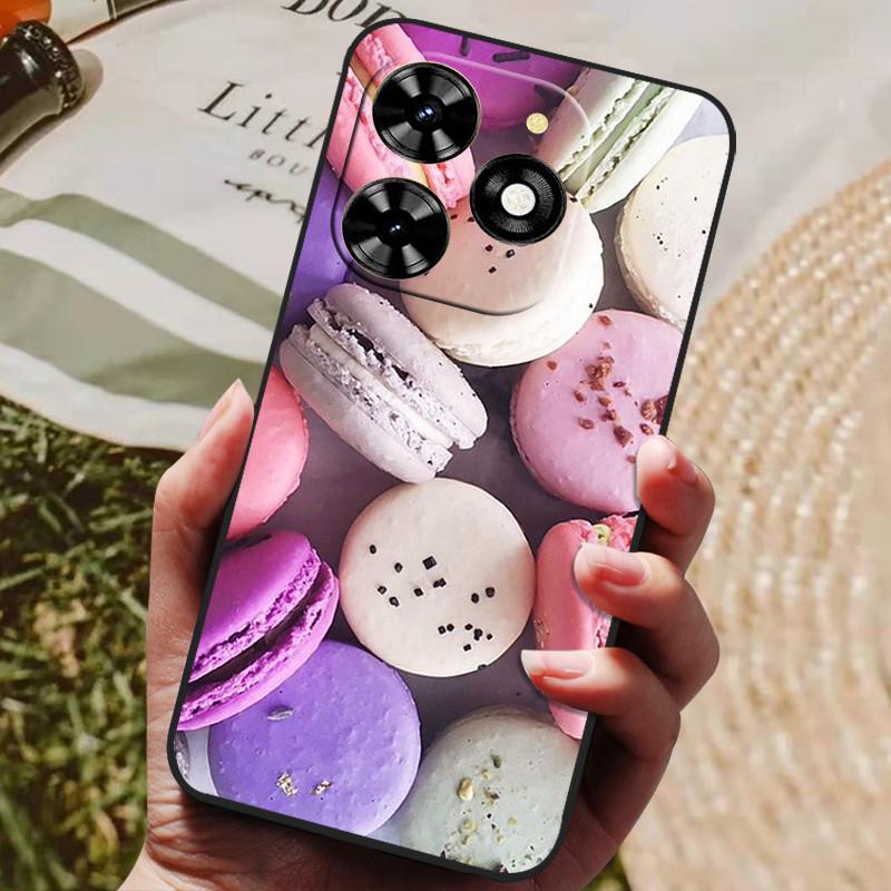 Для Infinix Hot 40 Чехол Hot40 Pro Роскошный Телефон Силиконовая Задняя Крышка Для Infinix Hot 40 Pro / hot 40i Чехлы Защитный Чехол Capas