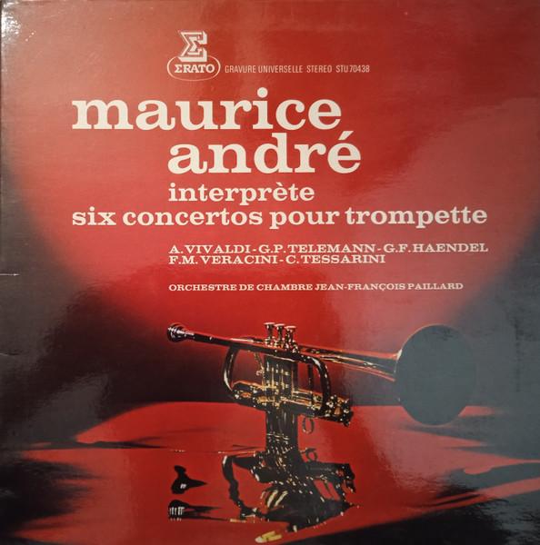 Виниловая пластинка MAURICE ANDR ORCHESTRE DE CHAMBR Морис Андре Исполняет Шесть Концертов STU70438 Erato Франция Классика Б/у
