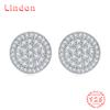 Линдон стерлингового серебра 925 пробы циркон серьги серьги для женщин подарки на свадьбу