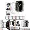 Премиальный ТПУ Бампер Полное Покрытие Для Apple Watch Серии 1-7 Защита от Царапин и Легкая Установка