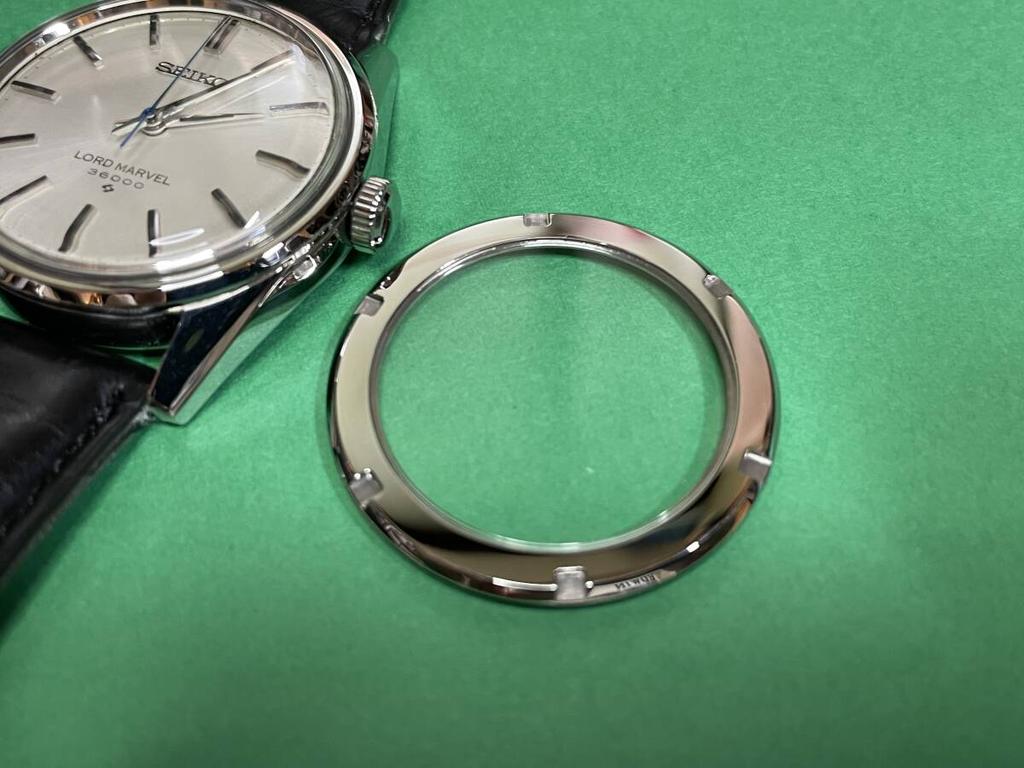 SEIKO Lord Marvel задняя крышка с минеральным стеклом 5740-8000 Сквозное стекло