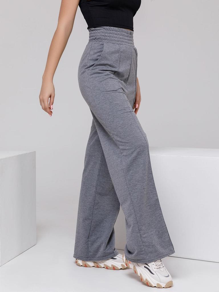 Широкие трикотажные брюки со стрелками Issa Plus