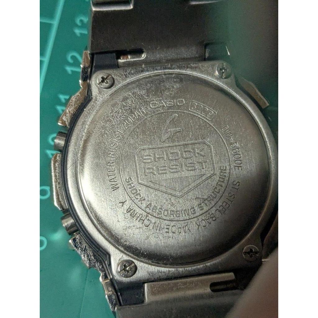 Б/у G-SHOCK DW-5600E Полностью металлические кастомные часы