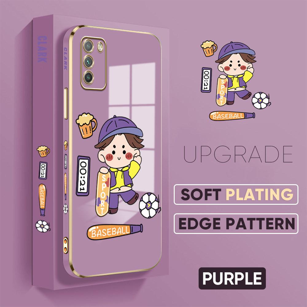 Красочные узоры печати с квадратными краями и узором корпуса с покрытием корпуса телефона Роскошное покрытие Мягкий чехол для телефона для Huawei Honor Xiaomi Redmi