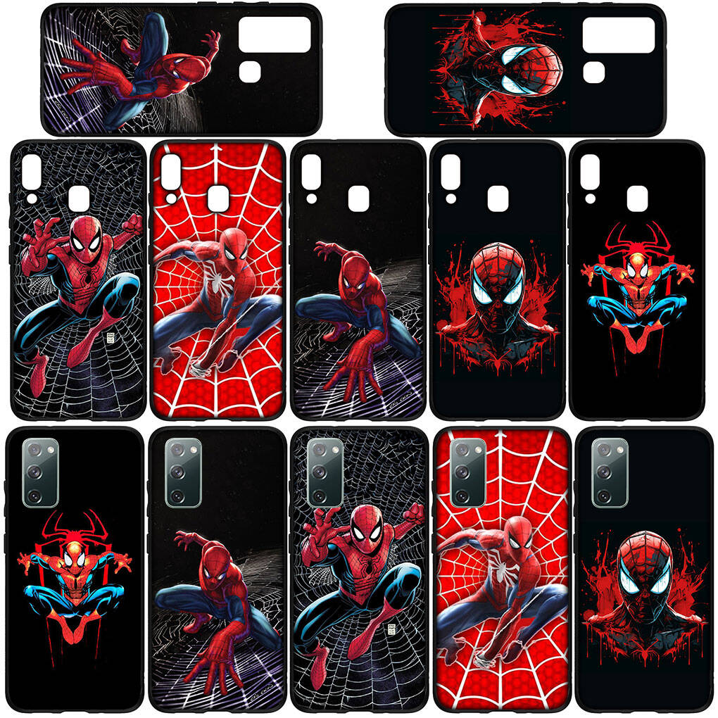 Phone Case for iPhone 17 16 15 Plus Huawei P30 P20 Lite Redmi Note 14 12 11 13 Pro Max OPPO A60 A80 A40 A18 A38 A54 Spider Man Comics Spiderman Cover