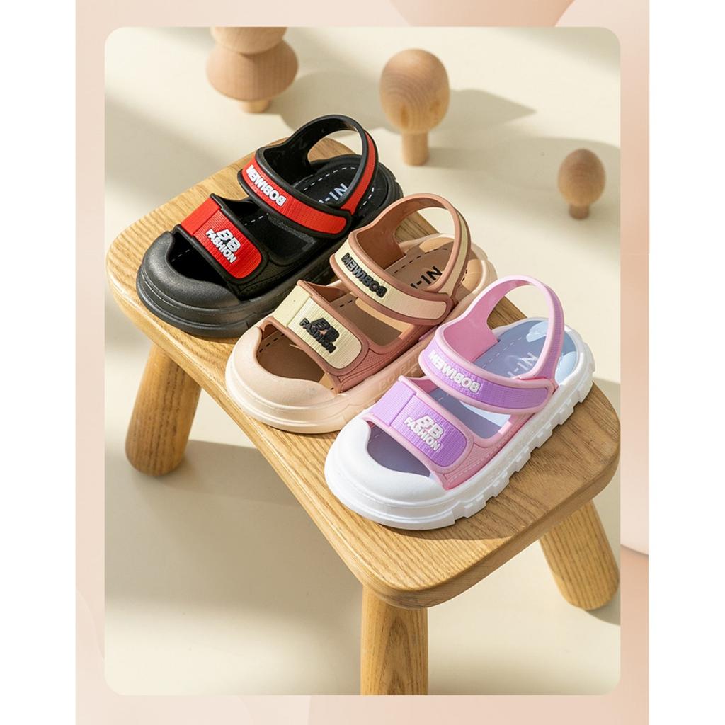 New Children's Sandals, Summer Home Anti Slip Soft Bottom Cartoon Baby Sandals for Girls and Boys In The Bathroom, Cool Mop