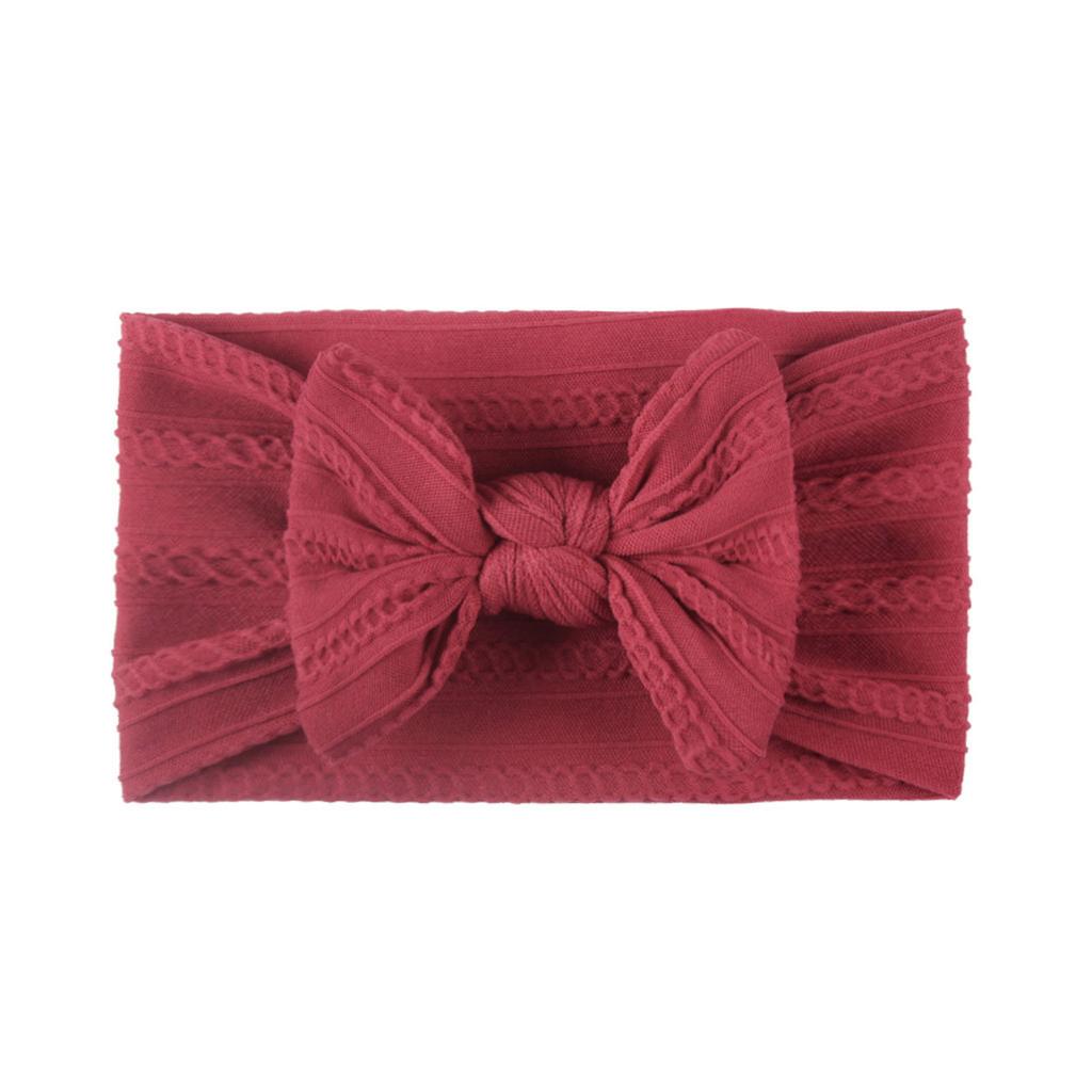 Baby Nylon Headbands Hairbands Hair Bow Elastics Hair Accessories For Baby Girls Newborn Infant Toddlers Kids