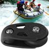 Kayak Canoe Boat Pulley Kit Heavy Duty Kayak Slide Rail Anchor Trolley Kit Marine Single Pulley Block Sheave Canoe Pulley