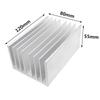Extruded Aluminum Heatsink Radiator Heat Sink Cooler for LED Electronic Chip LCD Integrated Circuit Cooling Heat Dissipation