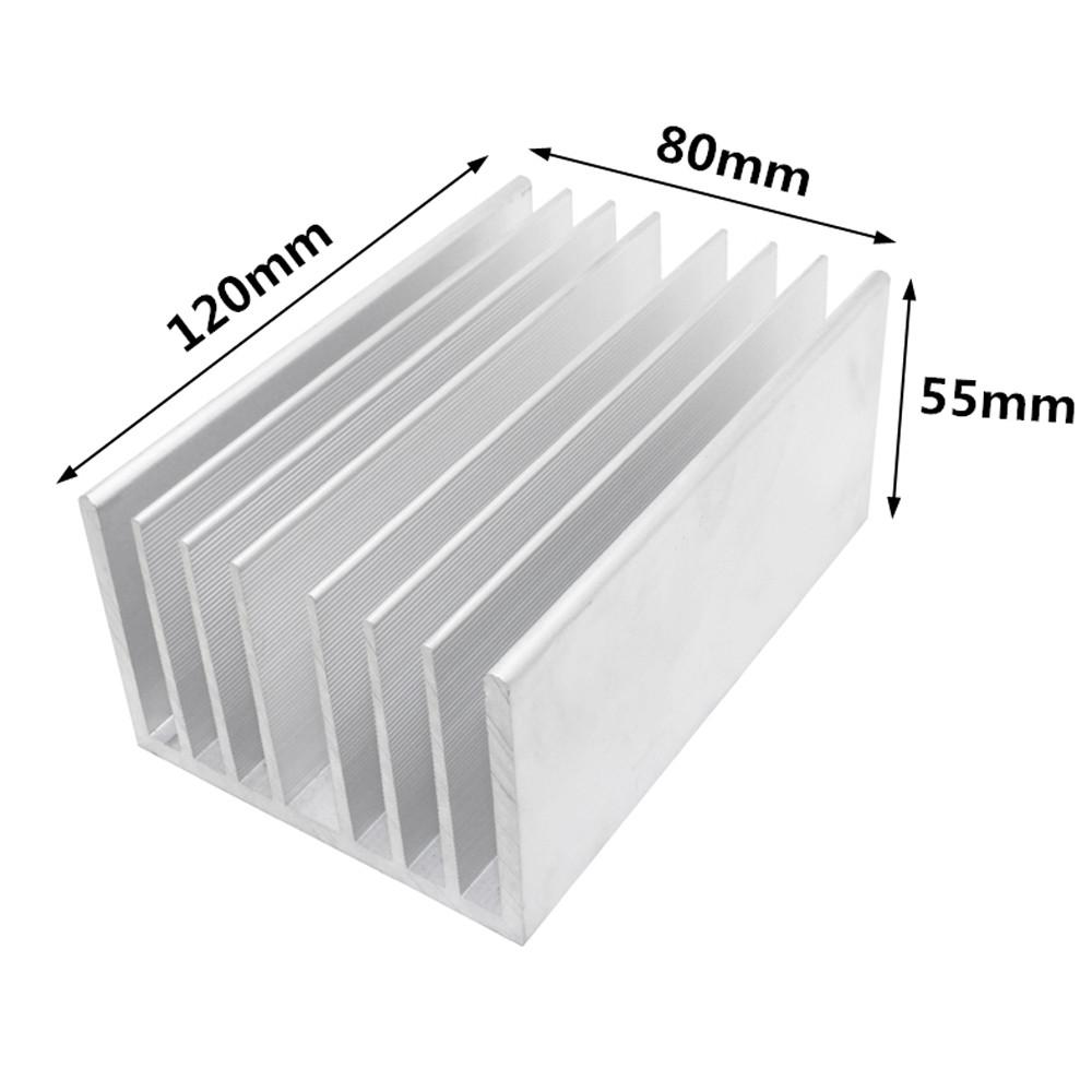 Extruded Aluminum Heatsink Radiator Heat Sink Cooler for LED Electronic Chip LCD Integrated Circuit Cooling Heat Dissipation