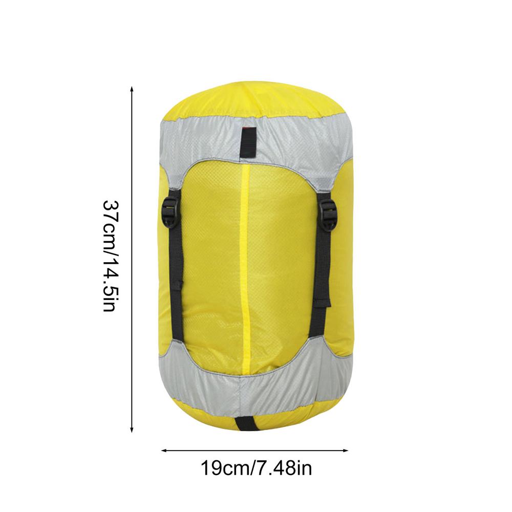 Compression Packing Cubes Outdoor Nylon Stuff Sacks Compression Bags Space Saving Waterproof Anti-Tear Packing Cubes Sleeping