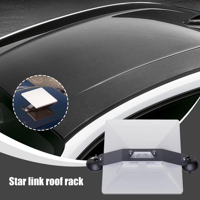 Suction Cup Antenna Roof Holder Car Antenna Bracket Flexible Adjustment Kickstand For Sunroof Front Window Rear Window