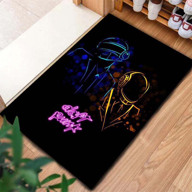 Daft Punk Carpet Rug for Living Room Bedroom Home Sofa Decoration,Kids play Nonslip Floor Mat