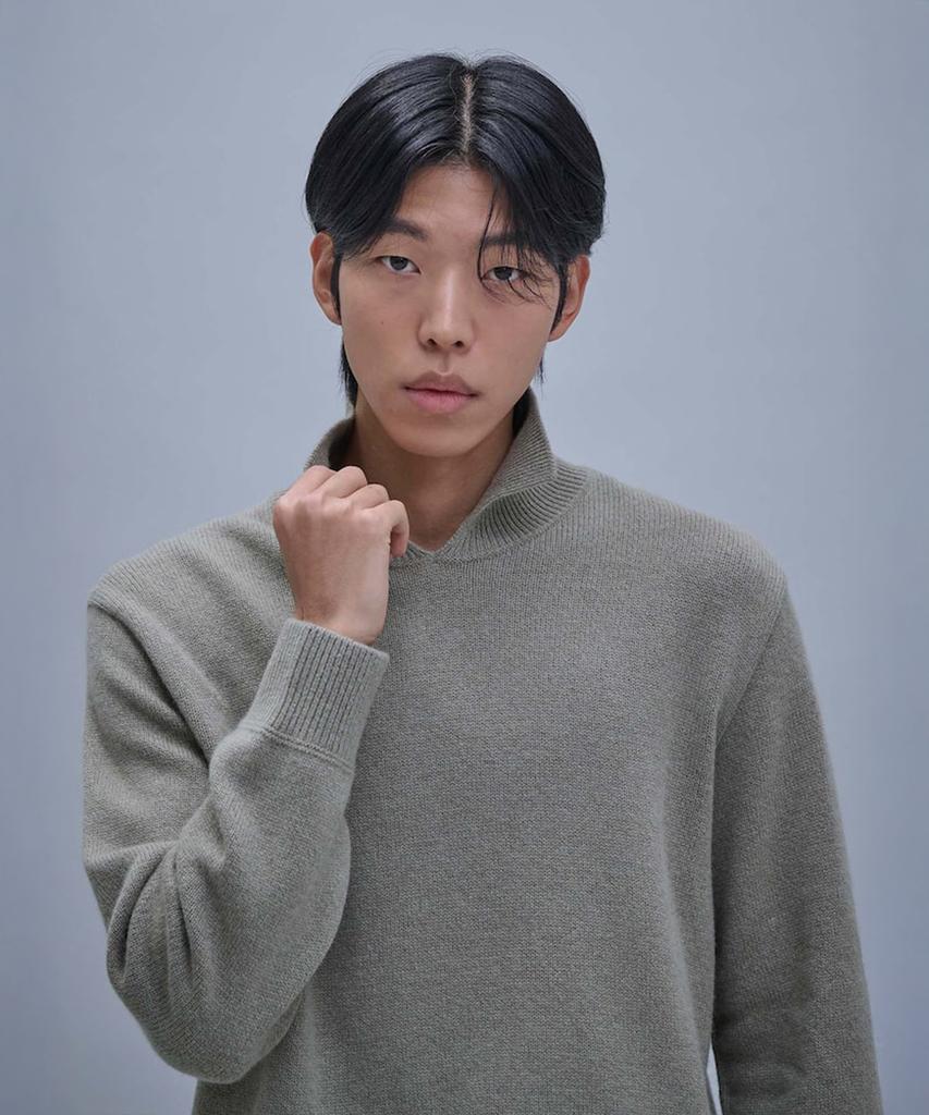 SHIFT.G Collarturtleneck Sweater Khaki