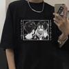 Anime Attack On Titan Mikasa Ackerman Eren Jaeger T Shirt Cartoon Shingeki No Kyojin T-shirt Harajuku Graphic T-shirts Mlae Tops