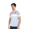 Asics Soft Comfortable Breathable Versatile Short Sleeve Polo Shirt Men Tops Light-Purple 2041A246-501