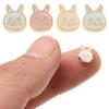 Sewing Accessories Ultra-small Buckle Doll Rabbit Buttons Doll Belt Buckles 1/6 Dolls Clothing