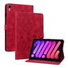 For Apple iPad Mini (2024) (Also Known As iPad Mini (A17 Pro)).PU Leather Exquisite Floral Embossed Design Tablet Case