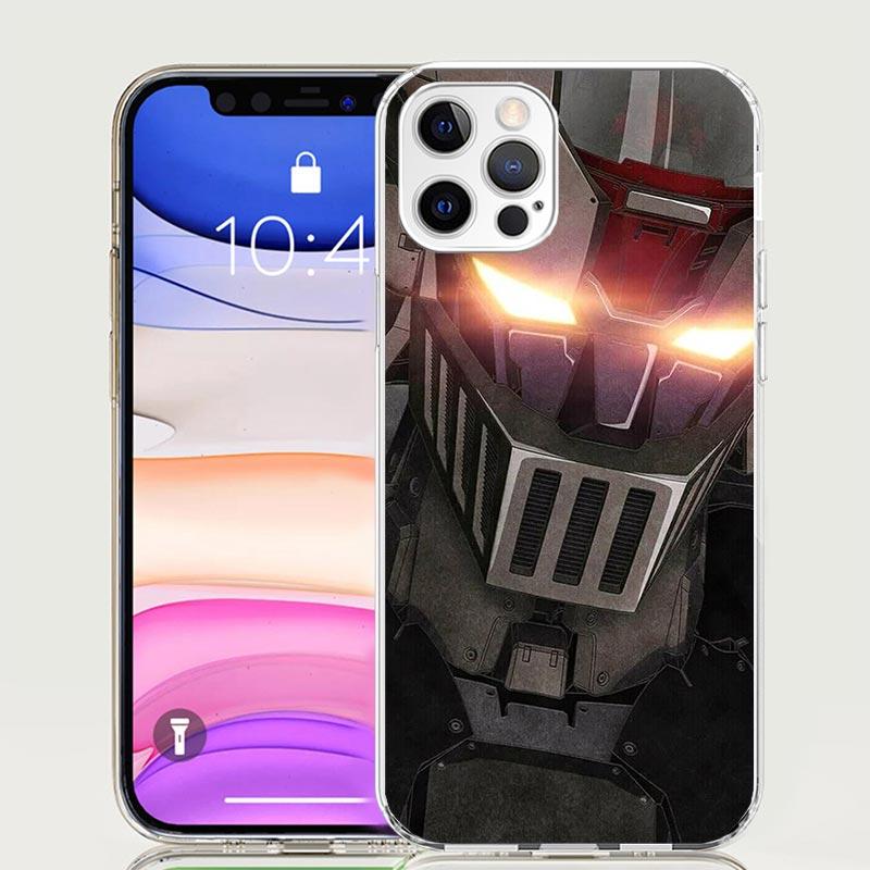 Чехол для телефона Manga Mazinger Z Anime для iphone 17 Air 16 15 14 13 Mini 12 11 Pro Max 16E 7 Plus 8 + SE 2020 Тренд Funda 16 1