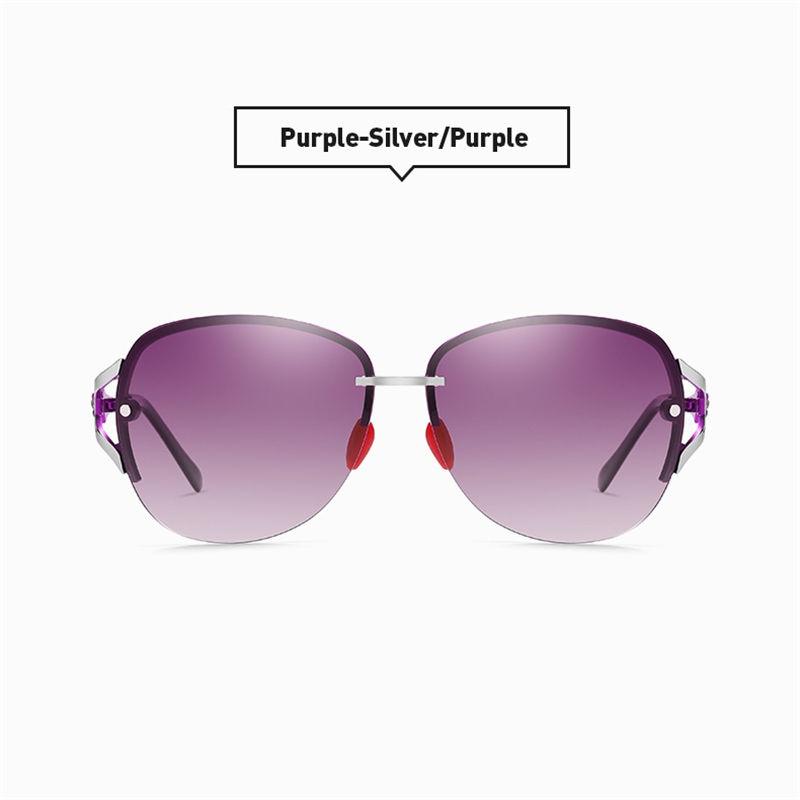 aoron Женские поляризованные солнцезащитные очки Уличные модные очки градиентного цвета Классические спортивные очки для рыбалки и вождения Защита от ультрафиолета UV400