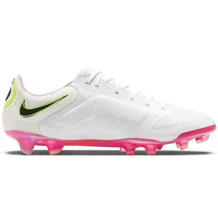 Nike Кроссовки унисекс Tiempo Legend 9 Elite FG Rawdacious White Bright-Crimson Pink-Blast CZ8482-121