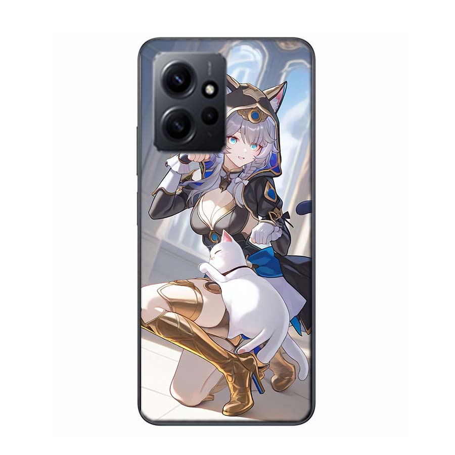 Чехол для телефона Honkai Star Rail Cipher для Redmi 12 13C 12C 15C 9 10 10C Note 13 Pro Plus 14 15 Pro 9T 9C 9A TPU Мягкий чехол Прозрачный Ce