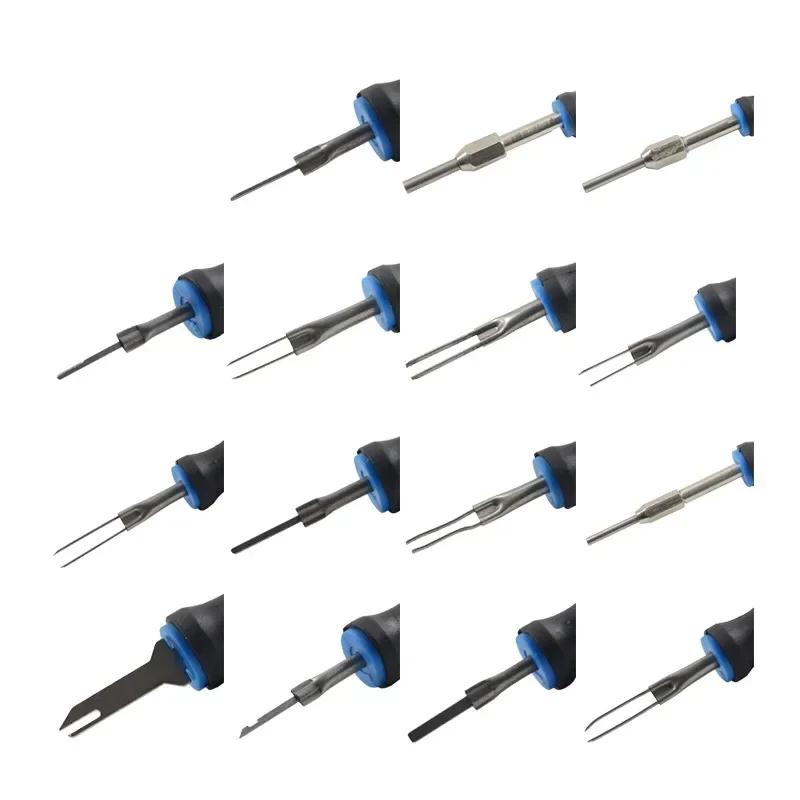 23 шт. Набор для разборки автомобильных клемм, автомобильный электроинструмент, проводка, обжимной соединитель, экстрактор штифтов, ключи для снятия, ручные инструменты