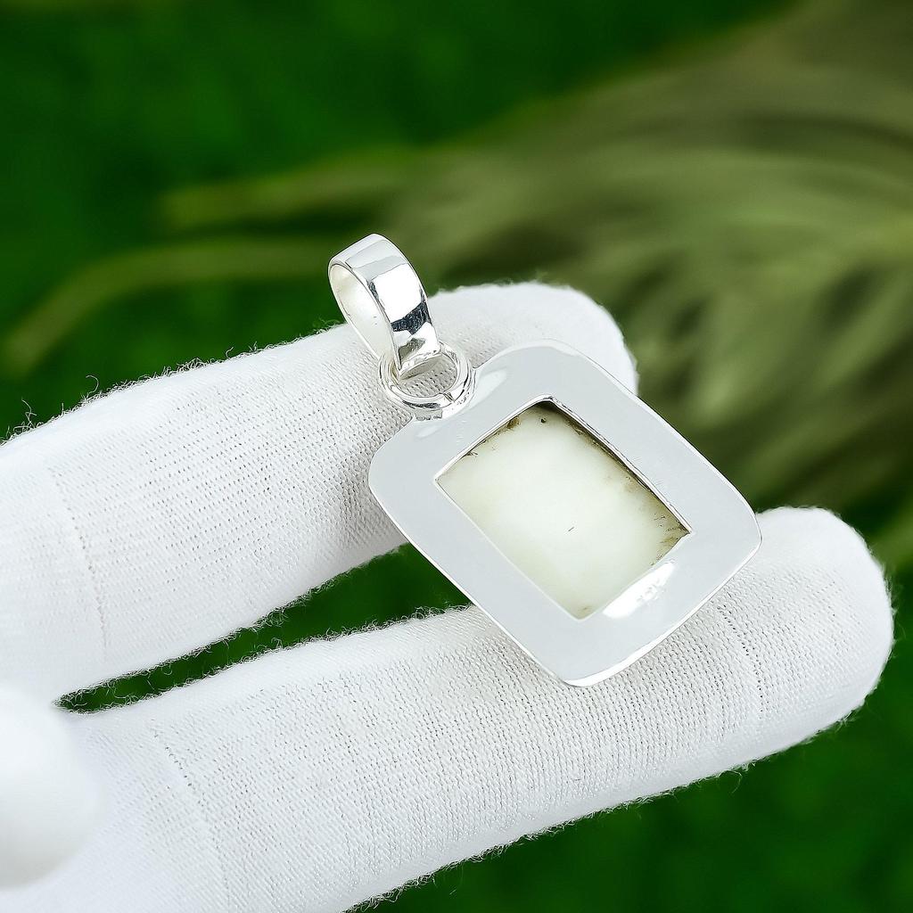 Подвеска из натурального голубого родохрозита из стерлингового серебра 925 пробы, индийские украшения