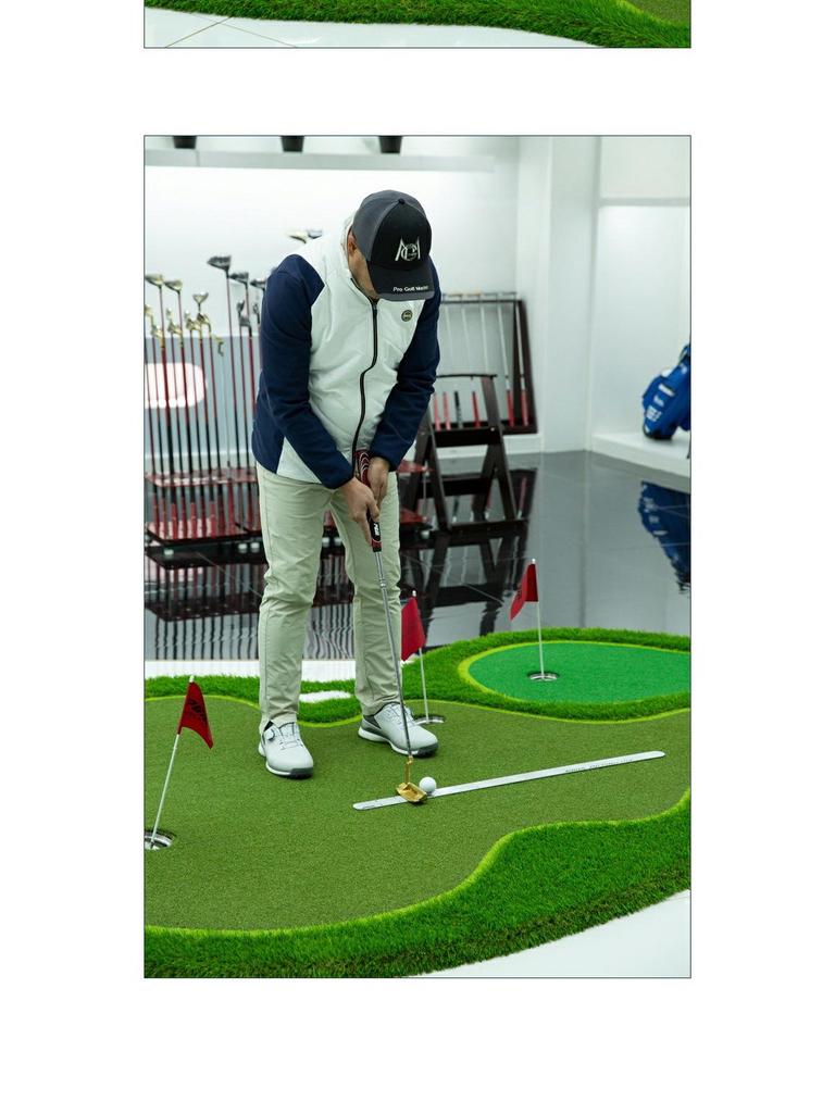 PGM Golf Precision Putter Guide with Trajectory and Topspin Control