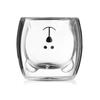Clear Double Walled Glass Bear Cup Original Mug