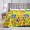 Lizzie McGuire Blankets  Plush Awesome Breathable Throw Blankets for Home Summer