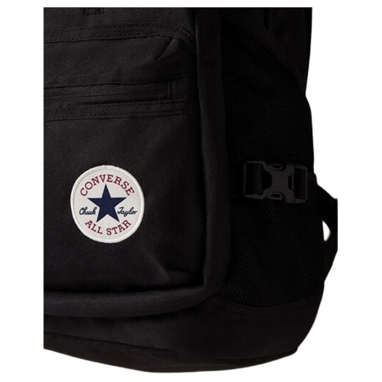 Converse Polyester Backpack Unisex Black (Unisex) Backpacks 10021138 A01