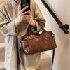 2025 New Simple Fashion Retro Trend Bag Women's Large Capacity Tote Bag Shoulder Messenger Bag