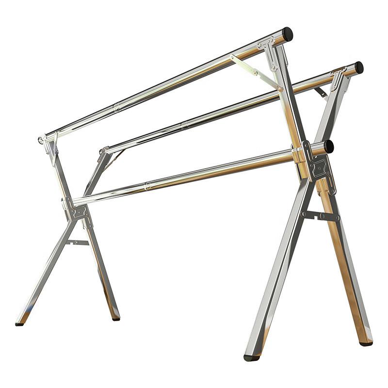 Xinjingzhou Stainless Steel Folding Telescopic Clothes Drying Rack