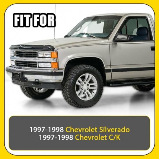 Fits 1997 1998 Chevrolet Silverado Dash Cover Mat Dashboard Pad USA / Light Grey