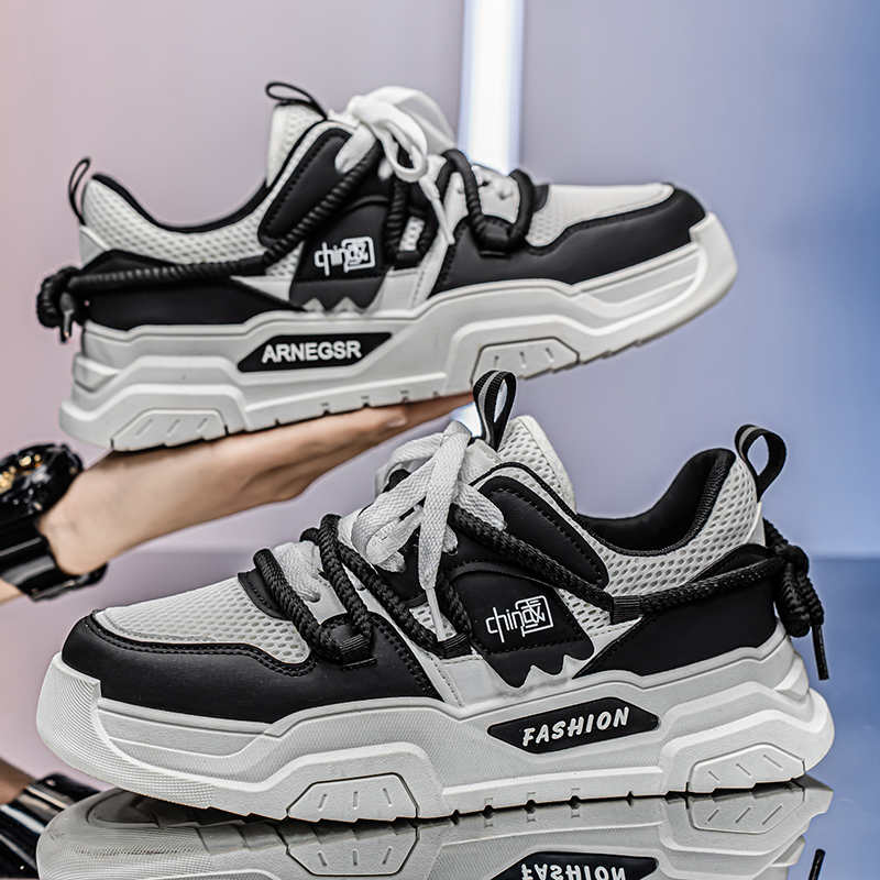 Fashion Platforme Demi-season Luxury Designer Men's Sneakers Flats Brand Basketball For Men Running Shoes Sports Technology