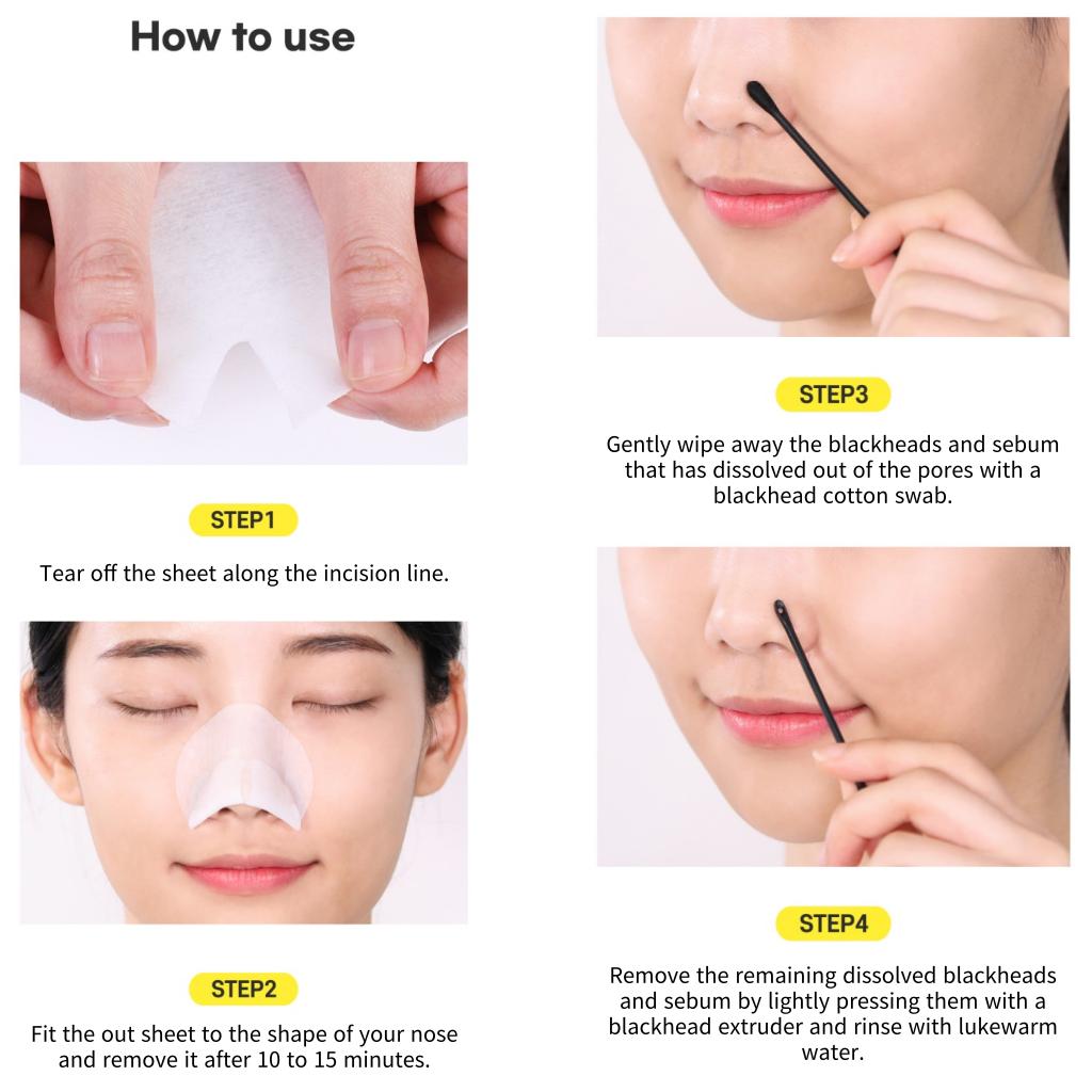 [TIA'M] Салфетка от черных точек 55 мл (35 листов)