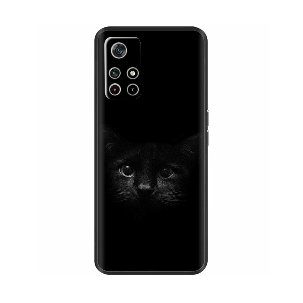 Для Poco X4 Pro 5G Poco M4 Pro Чехол Милый Мультяшный Мягкий Жидкий Силиконовый Чехол для Телефона Задняя Крышка Для Xiaomi Poco M4 Pro 4G Fundas Coque