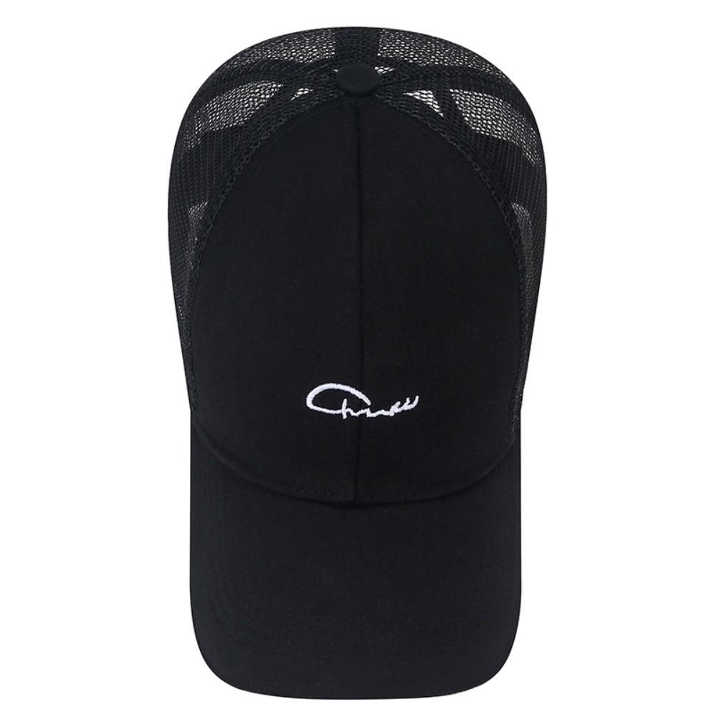 Anti-Sun Couple Baseball Hat Mesh Dad Hats Hot Sale Mesh Trucker Hat Outdoor Sports