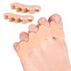 1 Pair Gel Toe Spacers for Women Men Gel Foot Pain Relief Bunion Corrector Toe Separators for Overlapping Toes