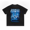 Футболка мужская и женская летняя Avenged Sevenfold Band 2025 года из хлопка с принтом, высококачественная футболка с коротким рукавом для мужчин