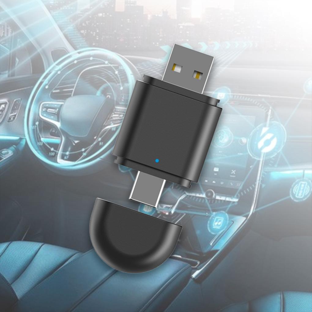 Wireless Car-play And Android Auto Adapter For Vehicle Hands-free Calling