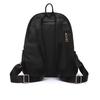 Casual Oxford Backpack Women Black Waterproof Nylon School Bags for Teenage Girls Travel Tote Backpa