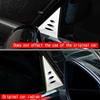 For Toyota Alphard Vellfire 40 Series  2024 ABS carbon Car Exterior Accessories A D Pillar Trim Rear Window Quarter Cover
