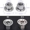 Rear Fixed Gear For Dead-flying Bicycle Hub Nuts Cycling Drum Screws M9 M10 Drum Hub Fastening
